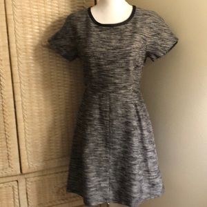 NEW MADEWELL LEATHER TRIM DRESS!!
